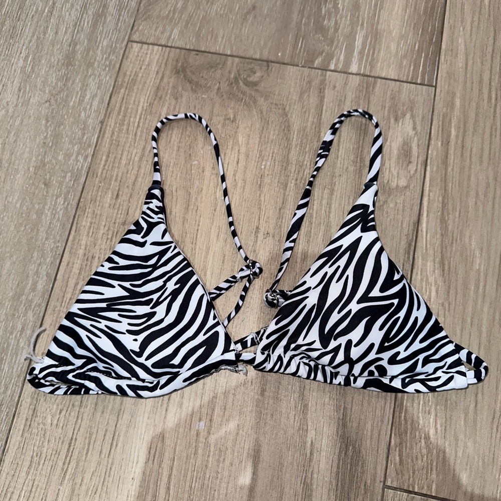 shein zebra print bikini bottoms